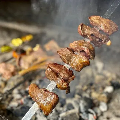 Шашлык из бараньего сердца