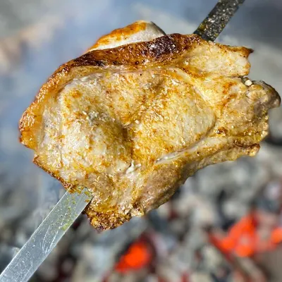 Шашлык из cвинoй корейки