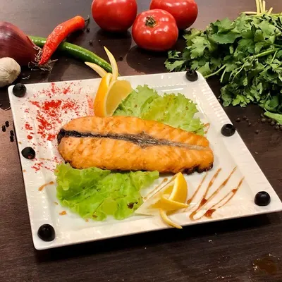 Шашлык из сёмги